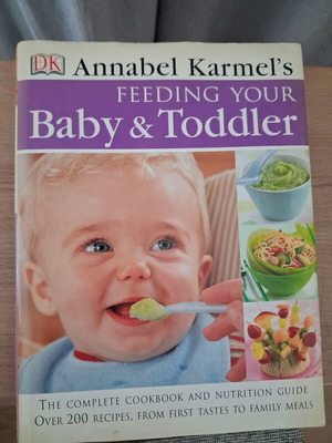 Feeding Your Baby & Toddler cookbook used, English