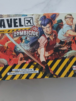 Zombicide Travel 2nd Edition Board Game like new