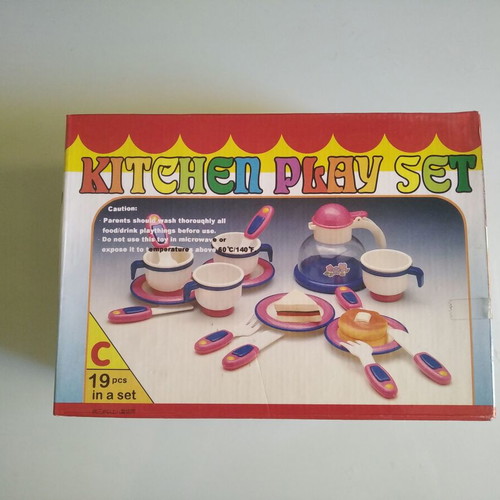 Kitchen Play Set n.1 new, 19 pieces