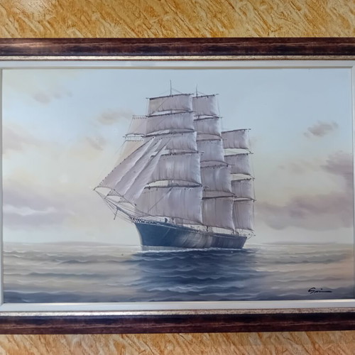 Seascape painting like new 100×70cm