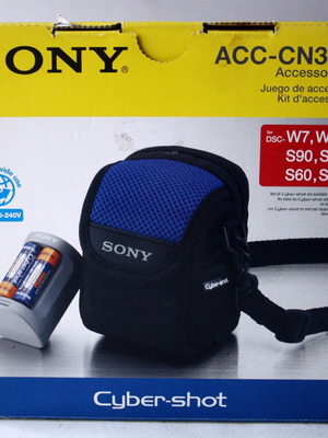 Sony Accessory Kit ACC-CN3TR Cyber-shot for DSC W7 W5 S90 S80 S60 S40 new