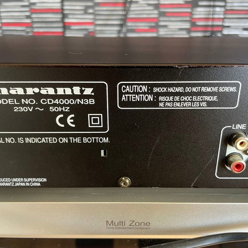 Marantz CD Player CD-4000 restored