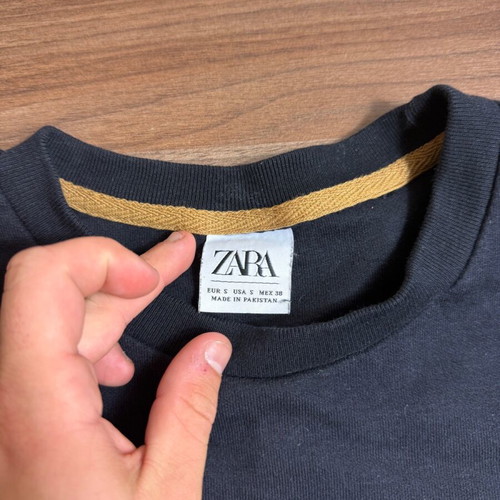 Zara men's sweatshirt tricolor small new