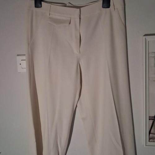Gianni Rodini white pants size S 34 like new