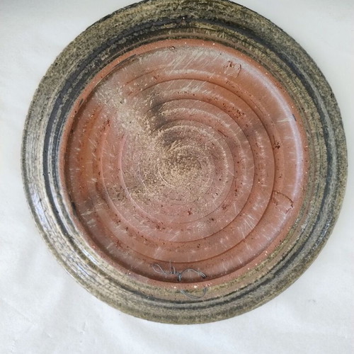 Vintage handmade decorative plate terracotta, like new