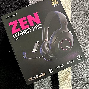 Creative Zen Hybrid Pro Classic Ασύρματα Bluetooth Over Ear Ακουστικά Μαύρα