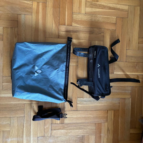 Vaude Trailguide II bike frame bag like new, waterproof 3L