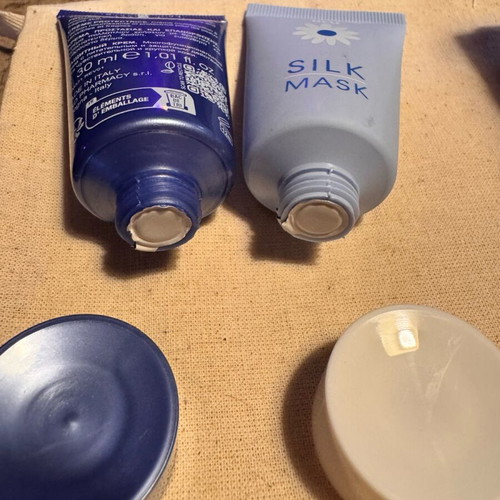 Campmilla BLU Cream & Silk Mask Travel Size 30 ml new