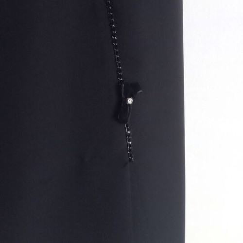 Black dress and jacket set used, size 54