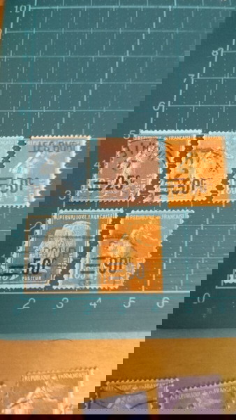Γαλλία Γραμματόσημα 1926 -1927 Dailly stamps Overprinted