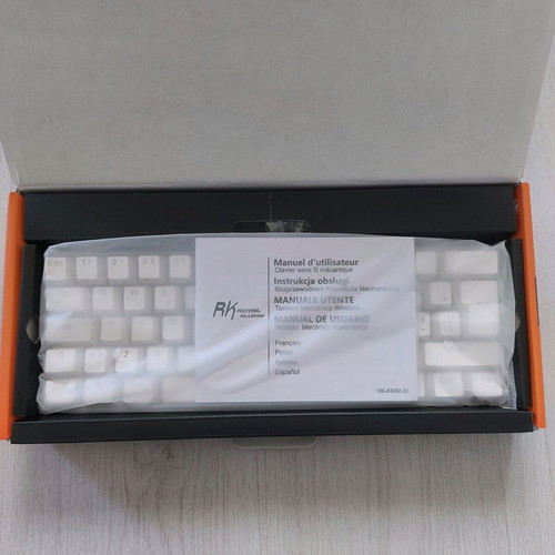RK Royal Kludge RK61 mechanical gaming keyboard new, 60% RGB, hot-swap, wireless