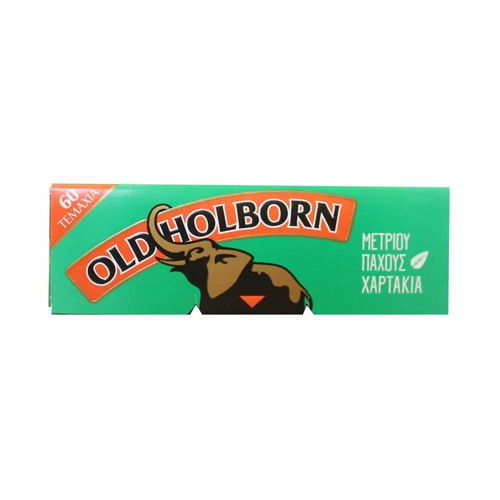Old Holborn green cigarette paper medium thickness 60 leaves new