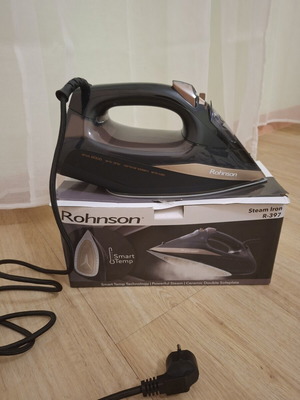 Rohnson Steam Iron R-397 with Smart Temp Technology new