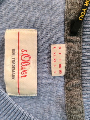 S.Oliver sweater used, size L