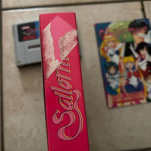 Sailormoon Nintendo SNES FR PAL Exclusive used, complete