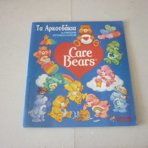 Panini Care Bears sticker album, 100% complete