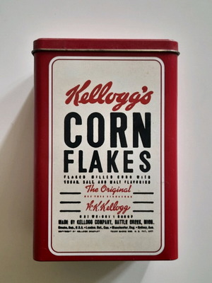Kelloggs συλλεκτικό μεταλικό κουτί σαν καινούργιο