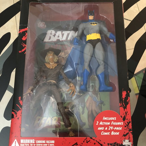 Batman Scarecrow Fear Collector Set 2-Pack DC Direct new