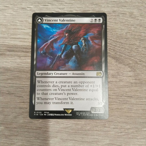 Magic the Gathering Vincent Valentine // Galian Beast card