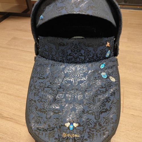 Cybex Priam Lux Carry Cot Jewels of Nature used, luxury edition
