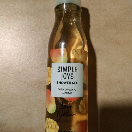 Shower gel and hair smoothie mask with organic banana by Oriflame new
