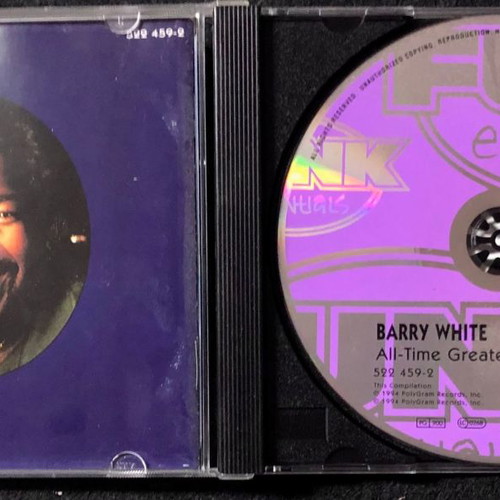 Barry White All-Time Greatest Hits CD used, pop