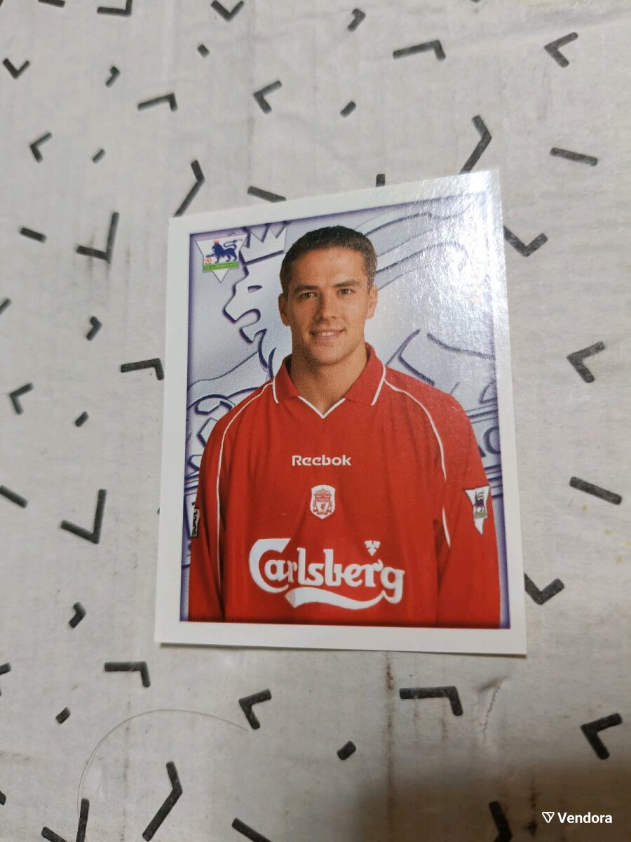 Sticker Michael OWEN PREMIER LEAGUE 2001 Panini MERLIN