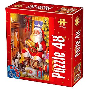 D-Toys – Puzzle Χριστούγεννα 48τμχ (Κόκκινο)