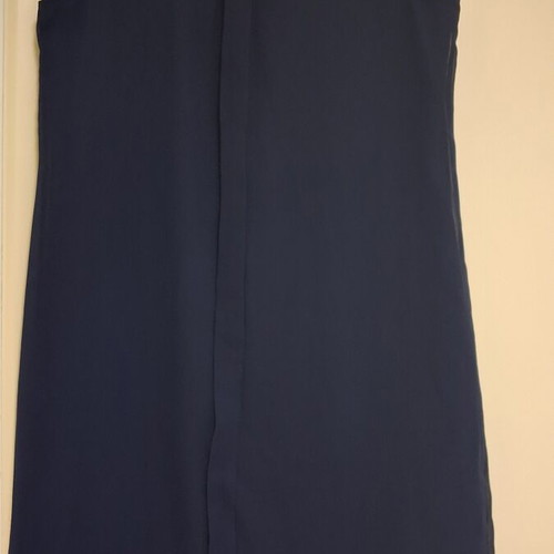 Forel dress used, dark blue, size 46 (L/XL) with silver chain lining