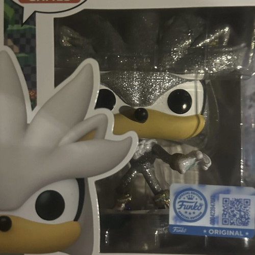 Sonic Silver Diamond Funko Pop new