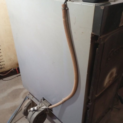 Podarosi SolidPlus wood burner boiler used with electronic control
