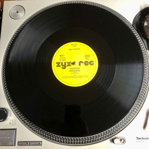 1984 Scotch Disco Band vinyl used, pop maxi-single 12" 45 RPM stereo