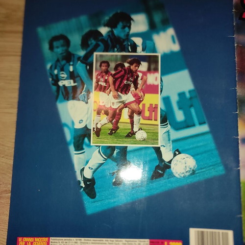 Panini Supercalcio 1996-1997 sticker album used, complete