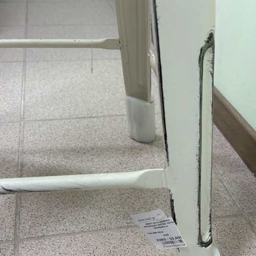 Industrial style stool unused