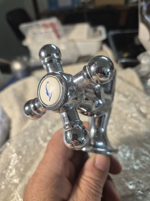 Vintage Fiore Faucet Replacement Part Used, Authentic Italian "F" Handle