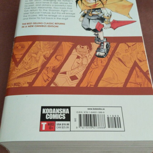 Shaman King omnibus volumes 22-24 new, English