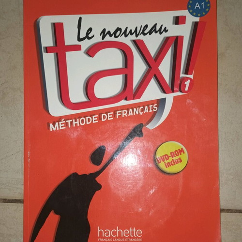 Le Nouveau Taxi A1 French Learning Book new with DVD ROM