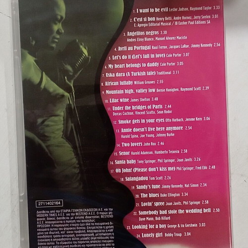 Eartha Kitt 24 Greatest Hits CD like new