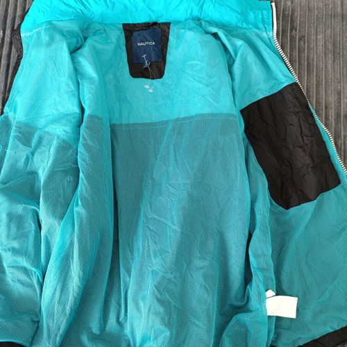 Nautica men's windbreaker jacket like new, M/L, multicolor