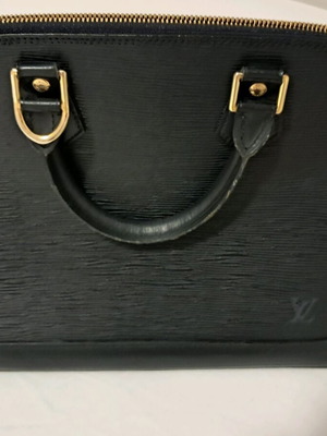 Louis vuitton Alma  PM Epi leather μαύρη