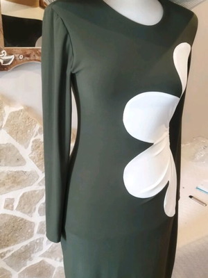 No Limit dress khaki with white daisy, like new