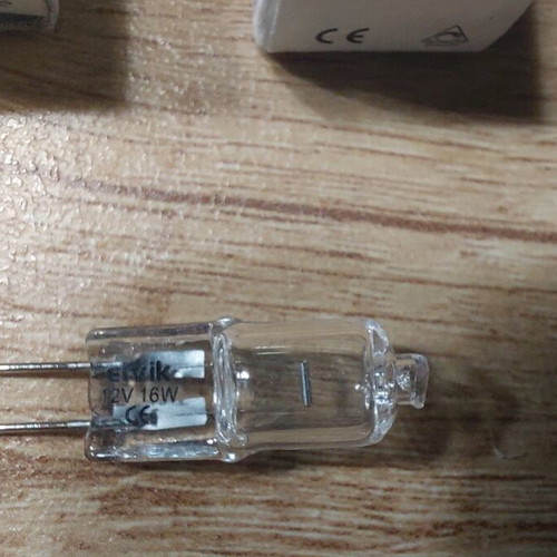 Halogen bulbs G4 16W 12V pack of 6 new