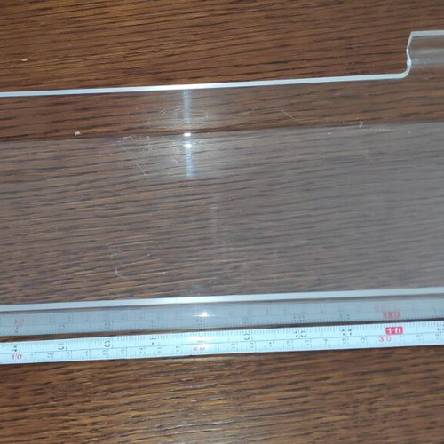 Plexiglass case for Slat back like new