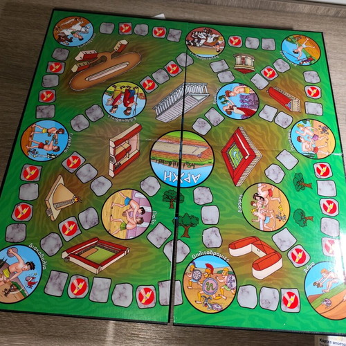 Olympic Games in Ancient Greece board game used