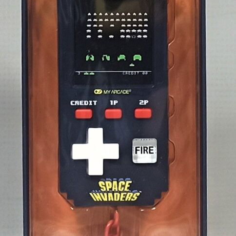 My Arcade Pixel Pocket Pro Space Invaders handheld electronic game new