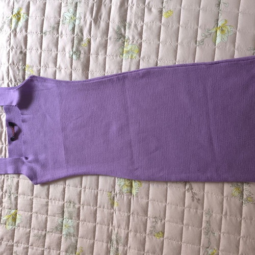Lilac knitted dress like new, size S
