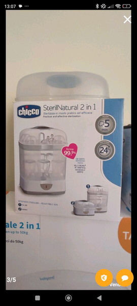 αποστείρωτης chicco