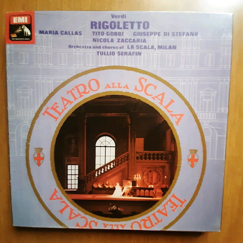 Maria Callas Rigoletto La Scala Milan boxset 3 vinyl records new