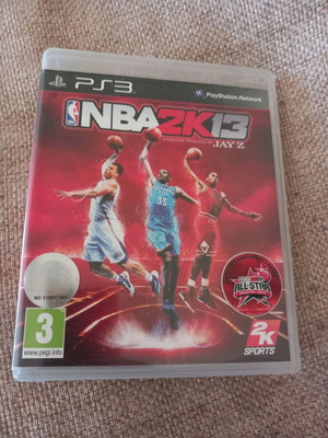 PS3 NBA 2K13 used, good condition