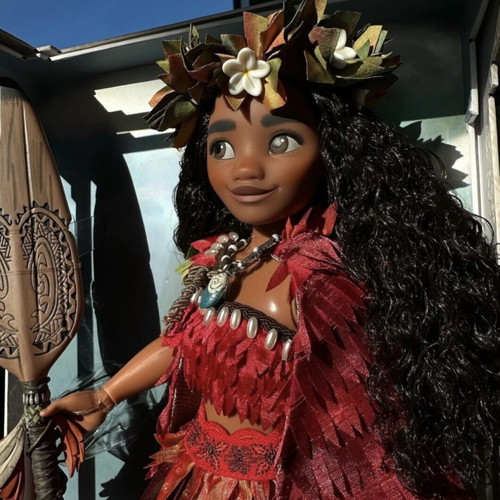 Moana and Belle limited edition dolls